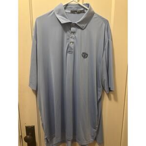 RLX Ralph Lauren Medinah Country Club Men Performance Golf Polo Shirt Xxl